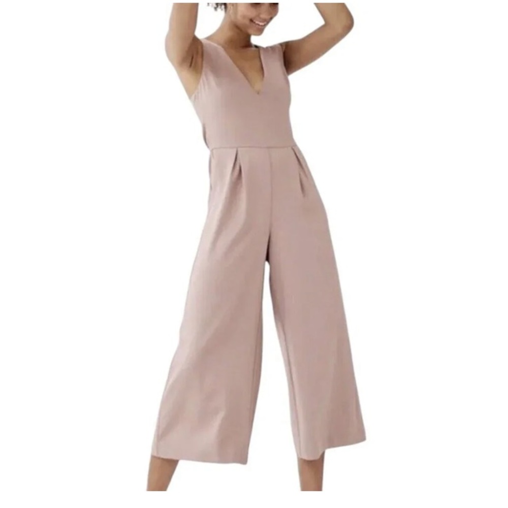 Aritzia Babaton Marcus Sleeveless Jumpsuit Romper - Black